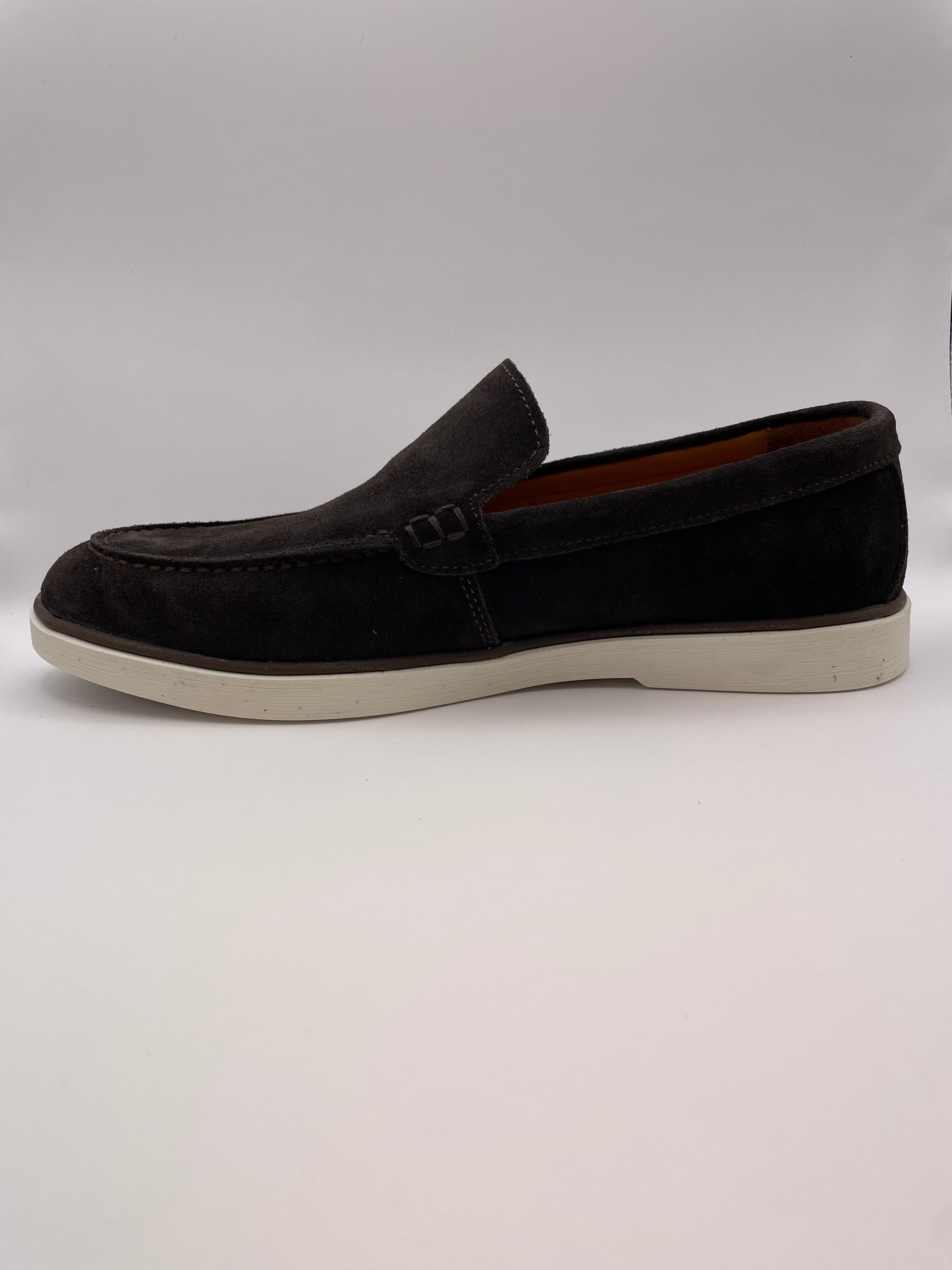 Sorrento Donker Bruin Suede - Loafers - Instappers