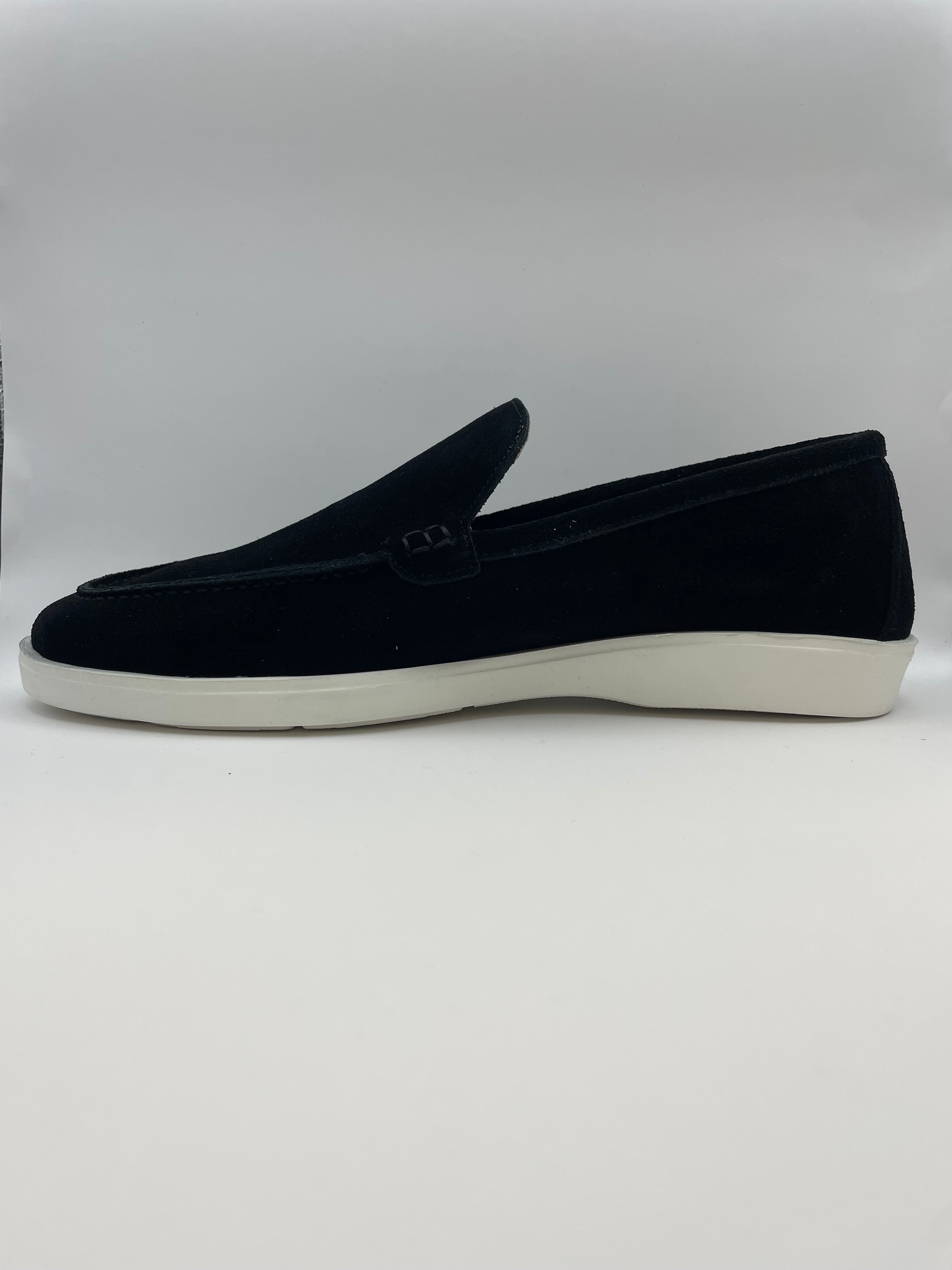 Como Zwart Suede - Loafers - Instappers