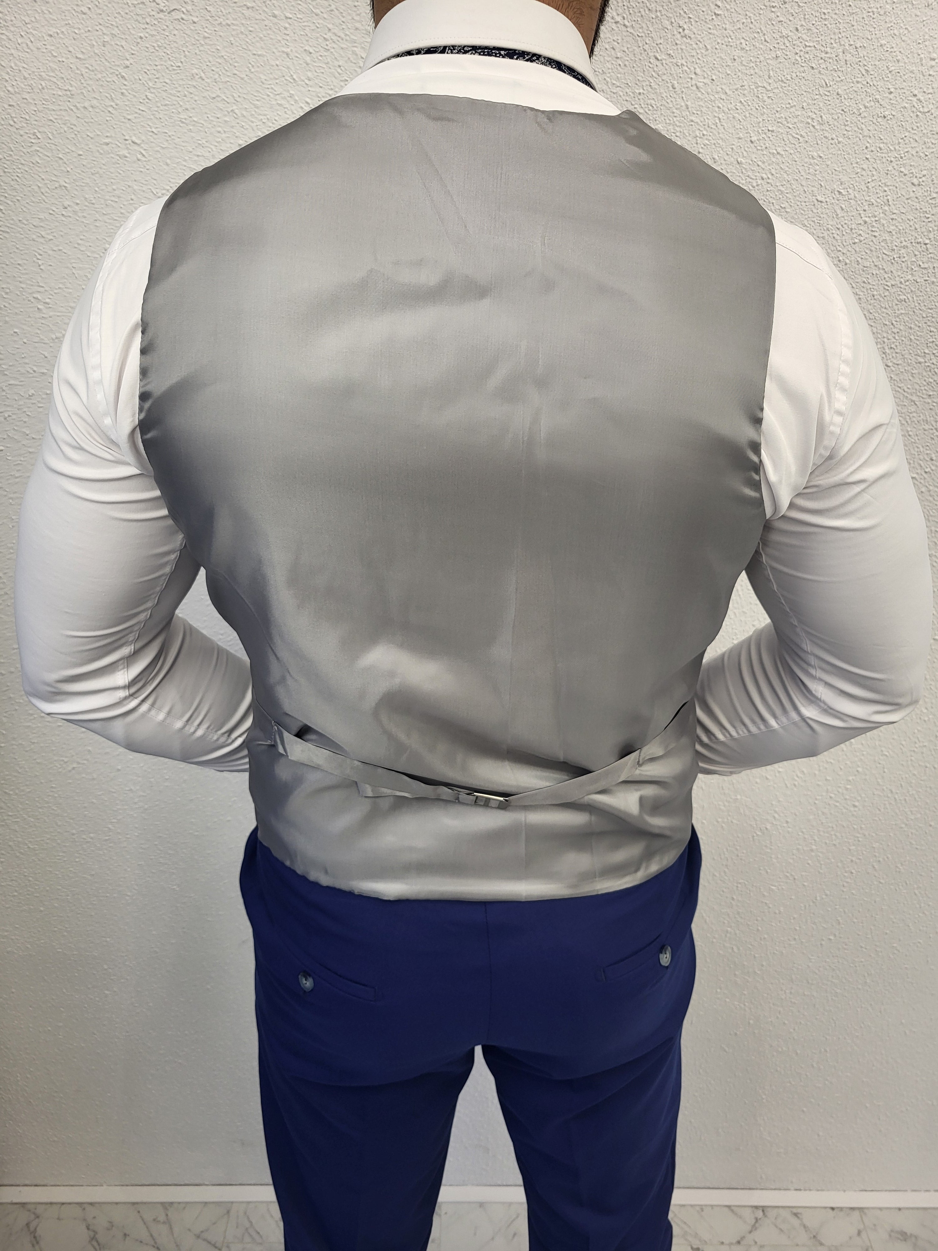 Alicante Blauw Combi Heren 3-delig Pak