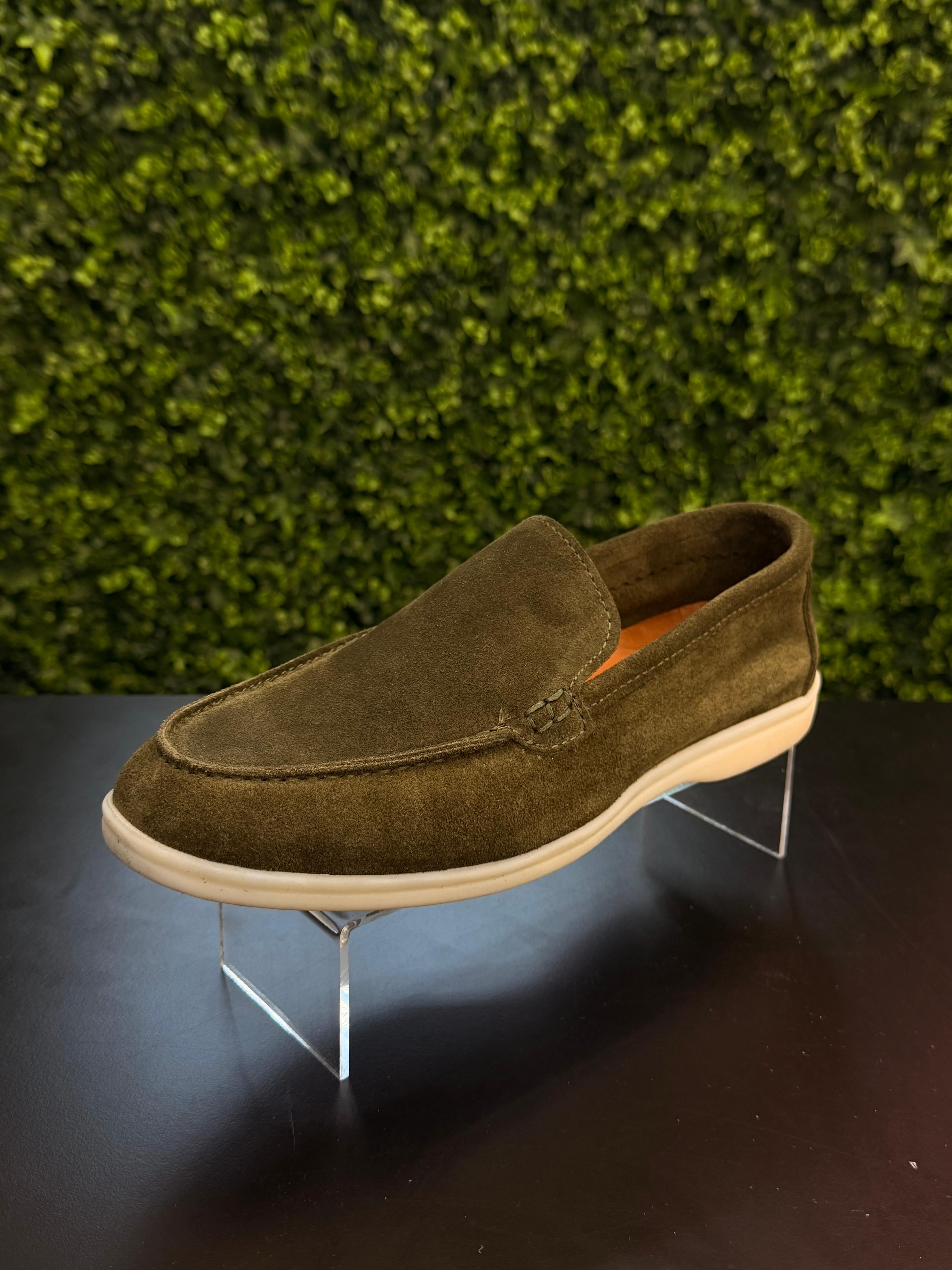 Ibiza Groen Loafers - Instappers