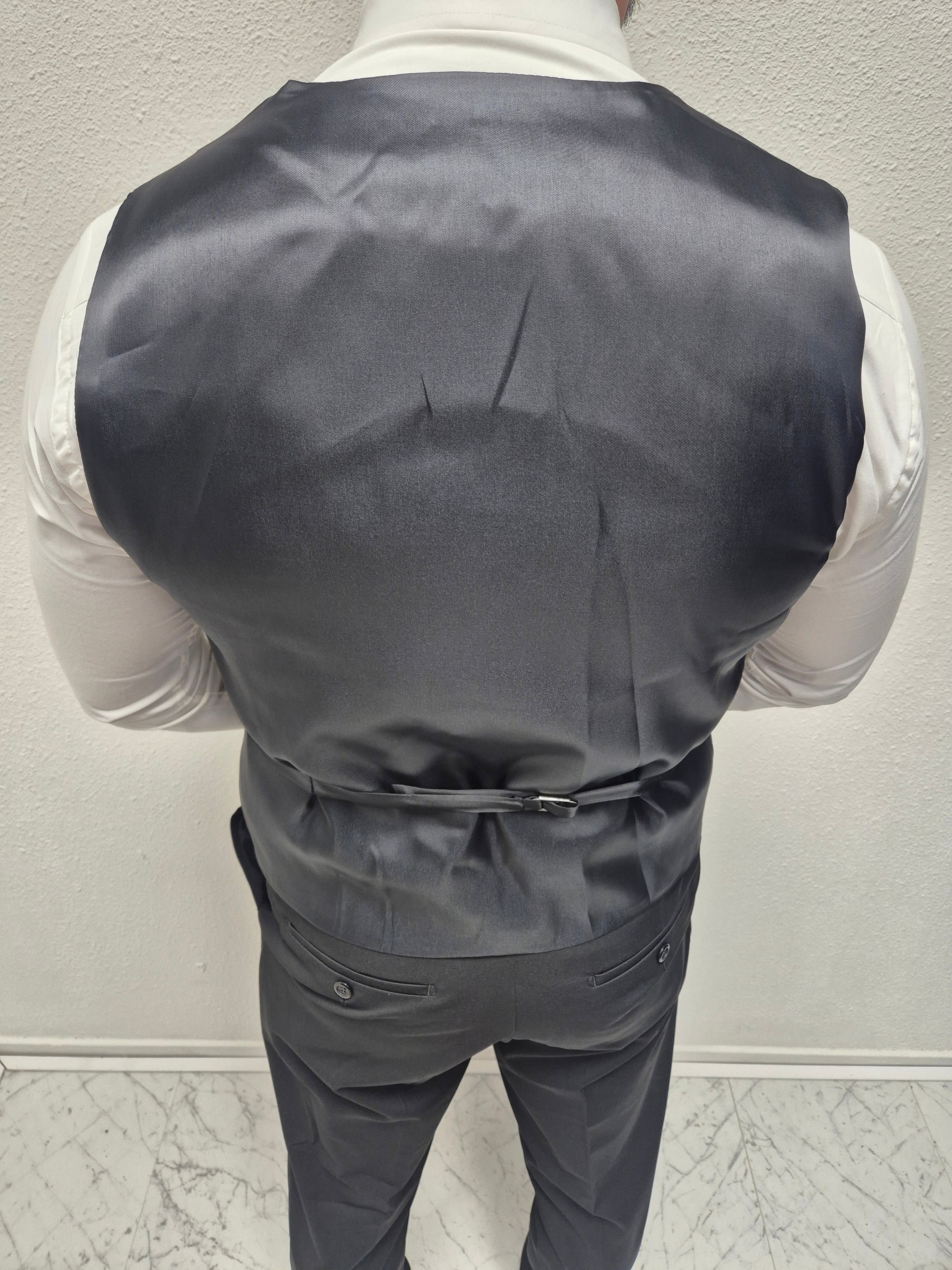 Monaco Noir Zwart Heren 3-delig Smoking Tuxedo Pak