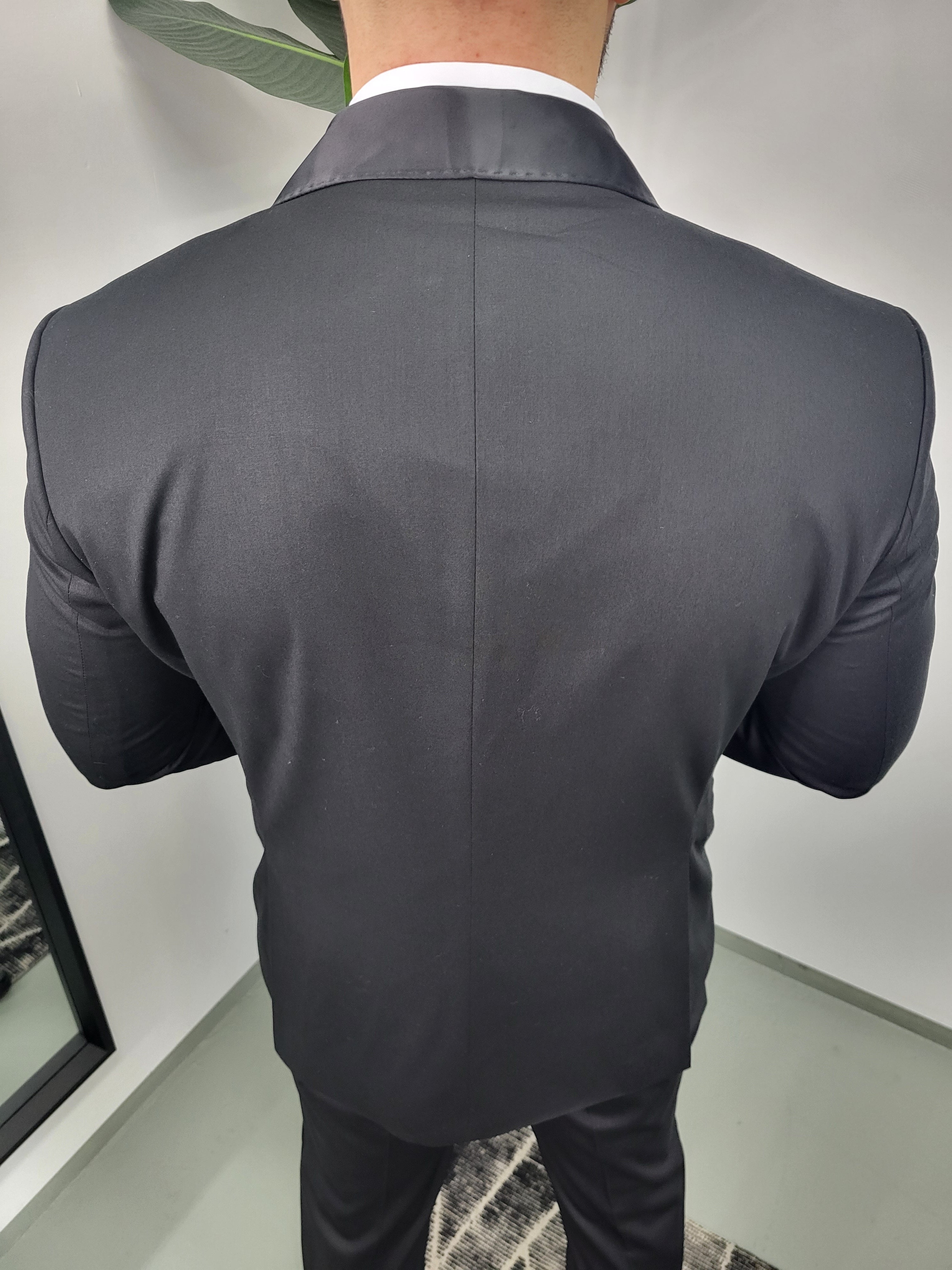 Havana Smoking Heren 3-delig Trouw Pak Tuxedo Zwart