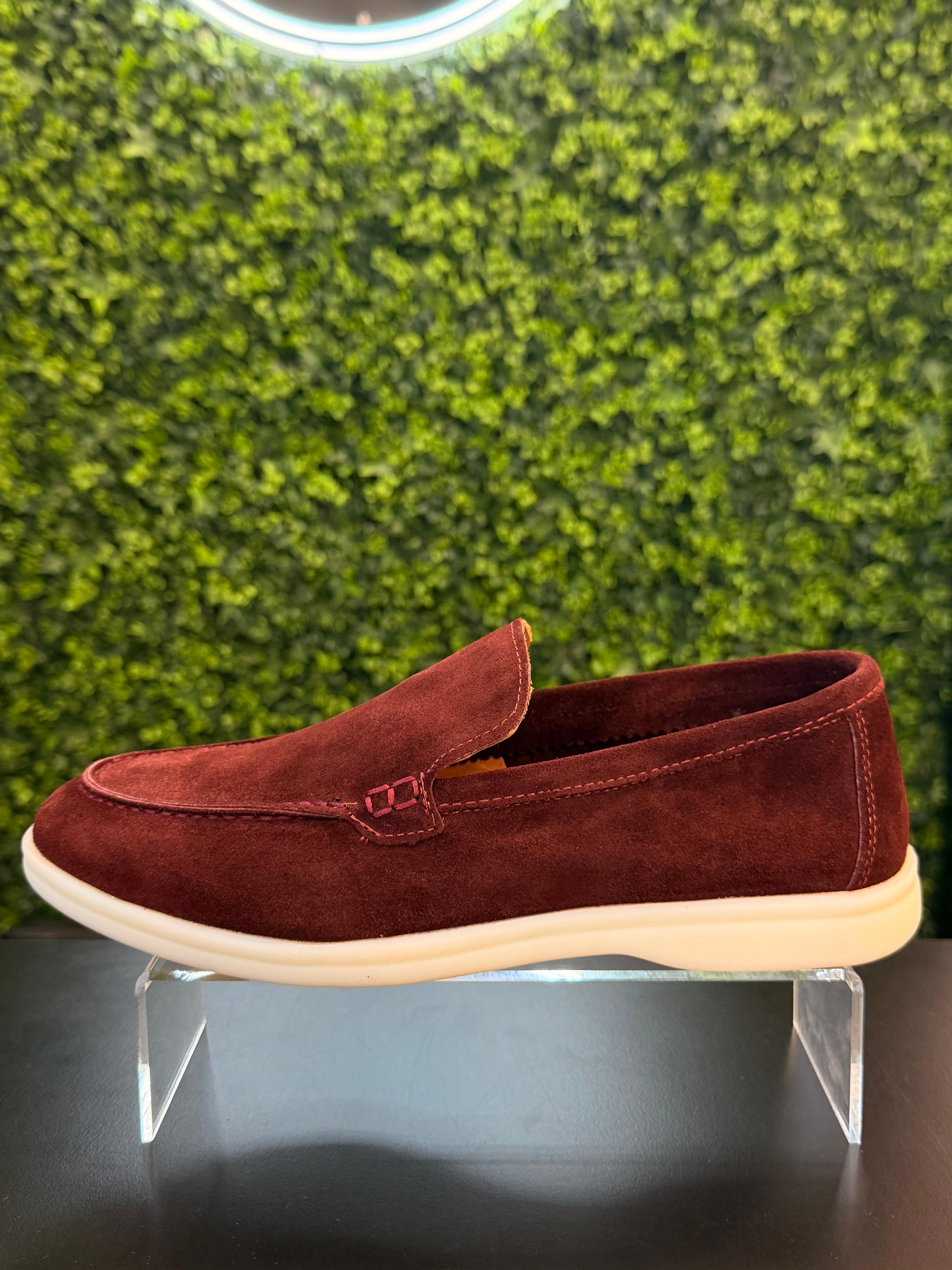 Ibiza Bordeaux Rood Loafers - Instappers