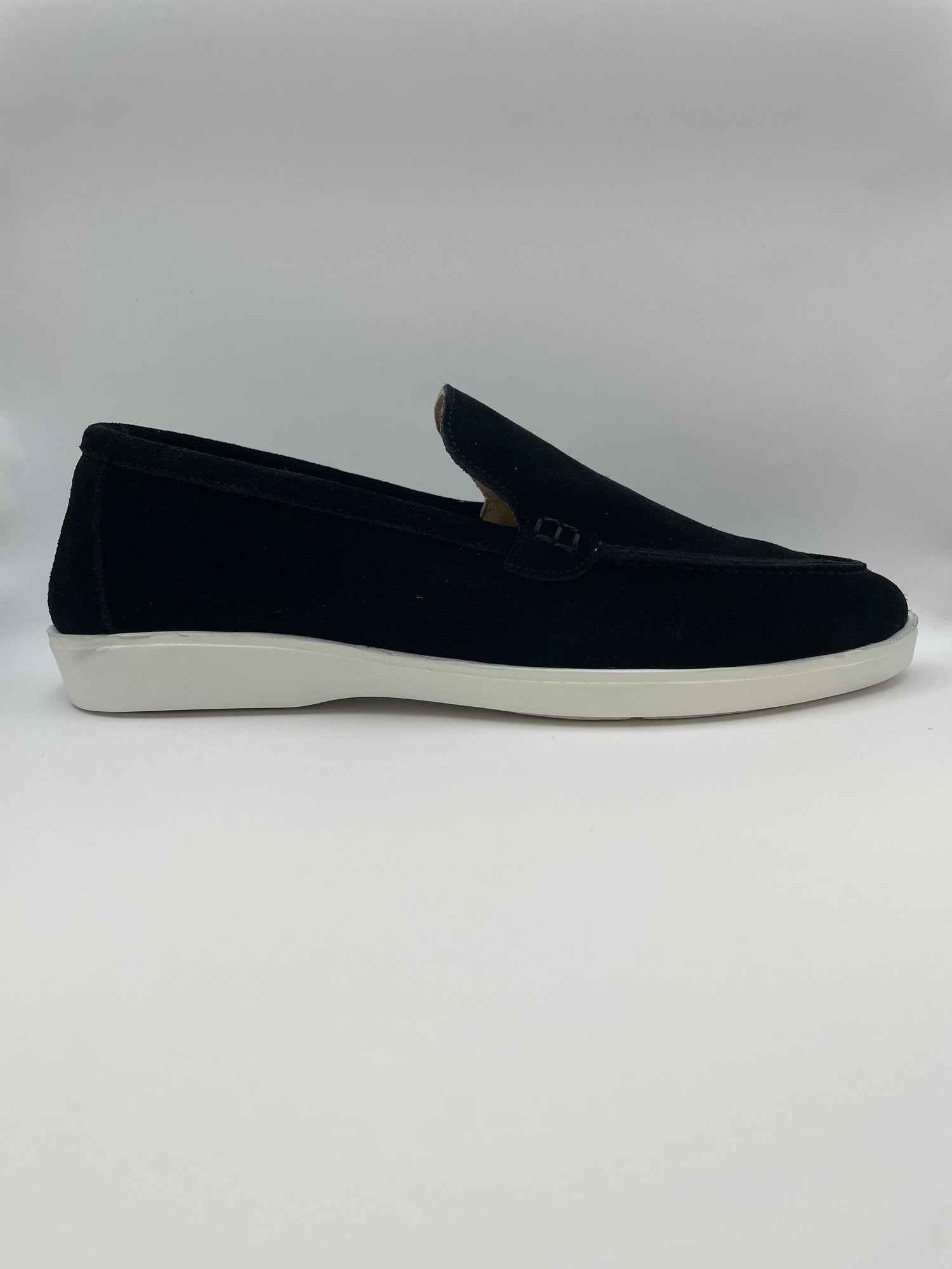Como Zwart Suede - Loafers - Instappers