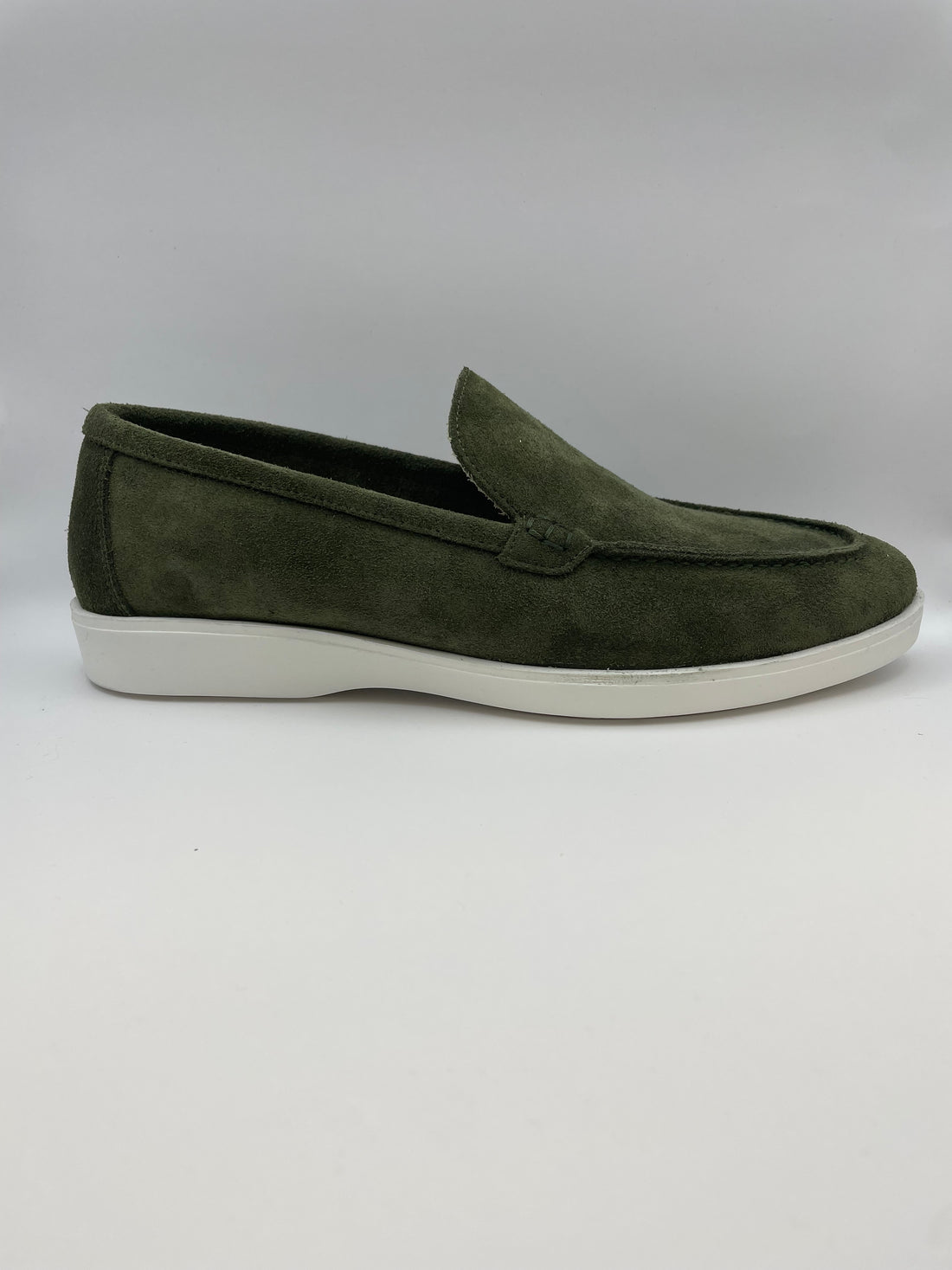 Como Groen Suede - Loafers - Instappers