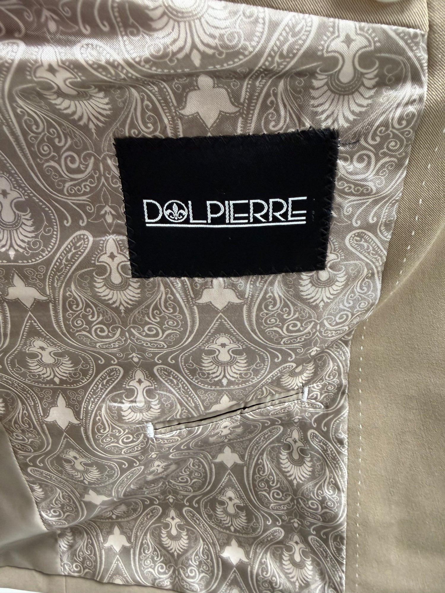 Cordoba Latte Licht Bruin Double Breasted Heren 2-Delig Pak