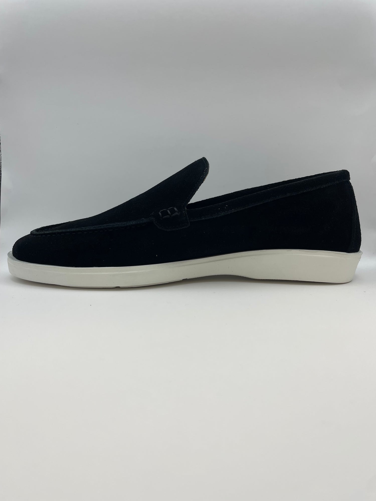 Como Zwart Suede - Loafers - Instappers