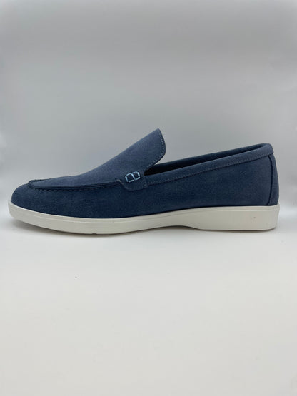 Como Licht Blauw Suede - Loafers - Instappers
