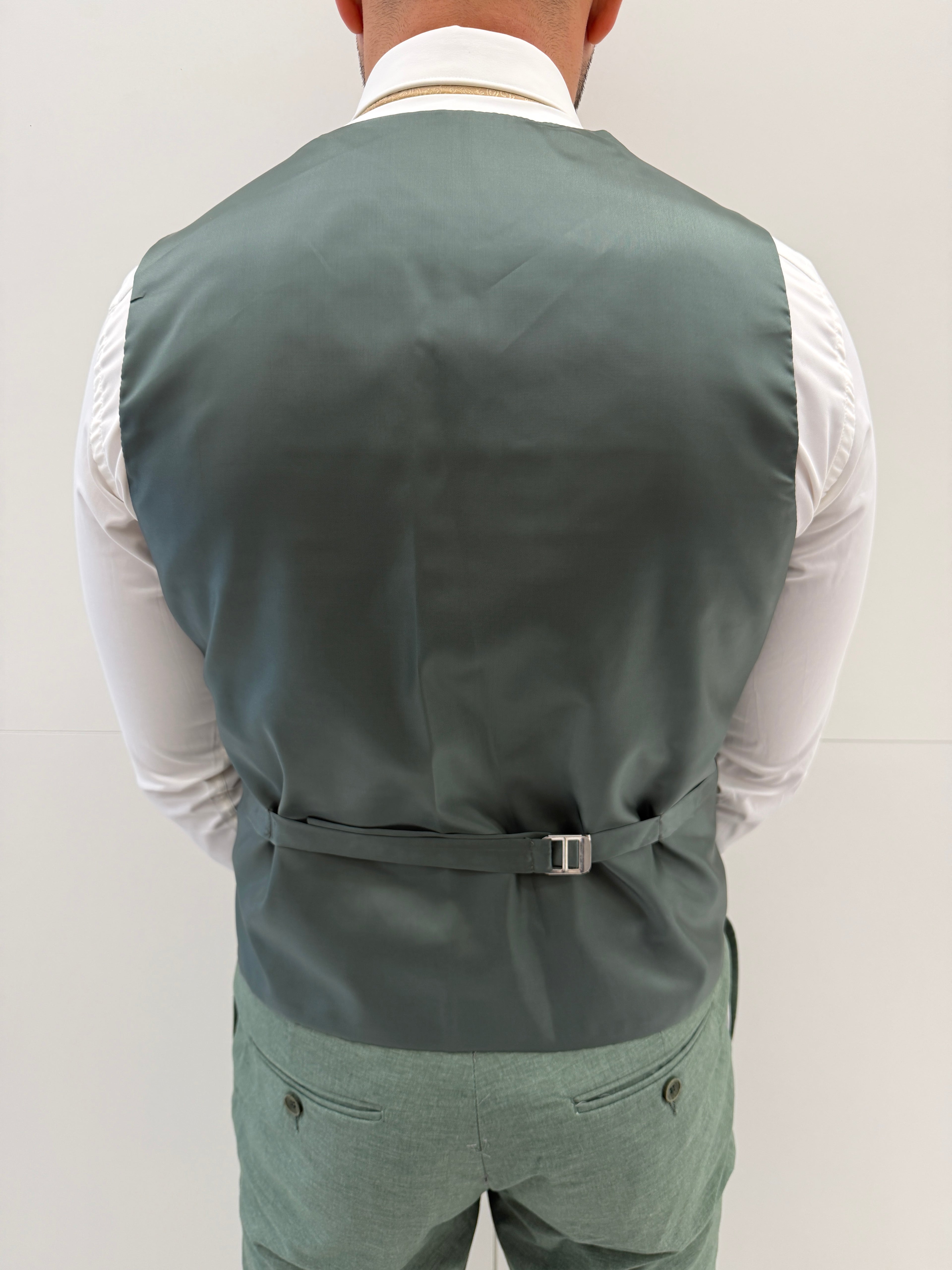 Almeria Pastel Groen Heren 3-delig Pak