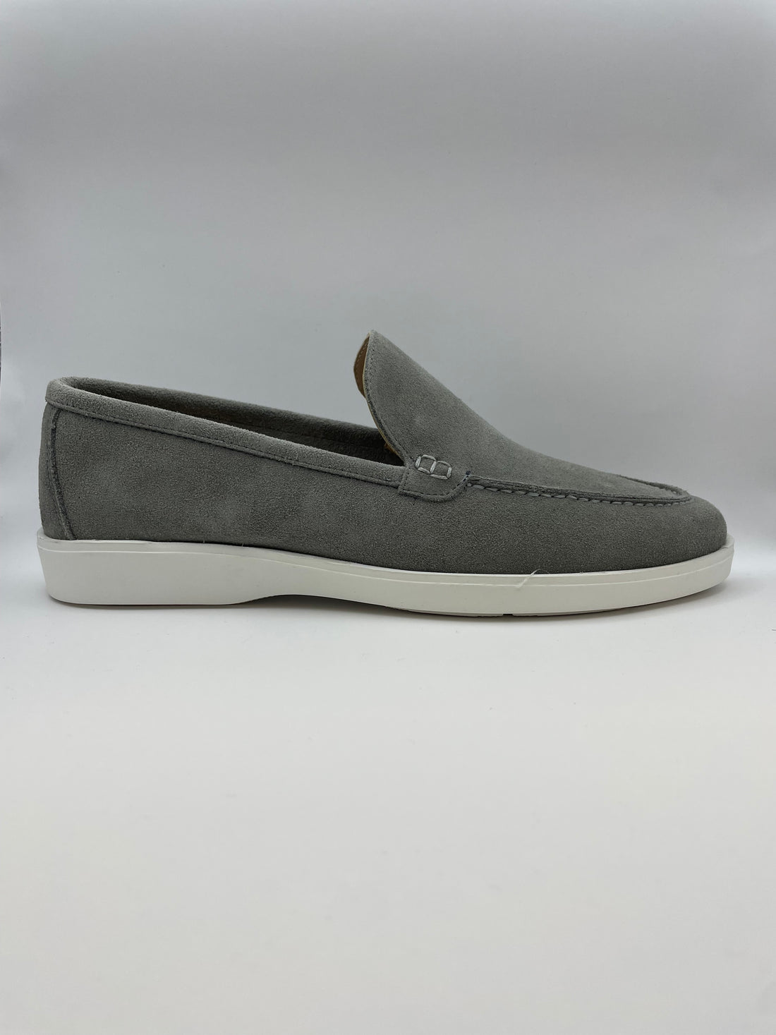 Como Licht Grijs Suede - Loafers - Instappers