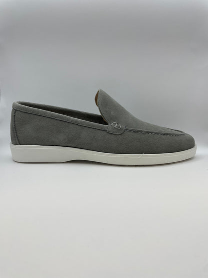 Como Licht Grijs Suede - Loafers - Instappers