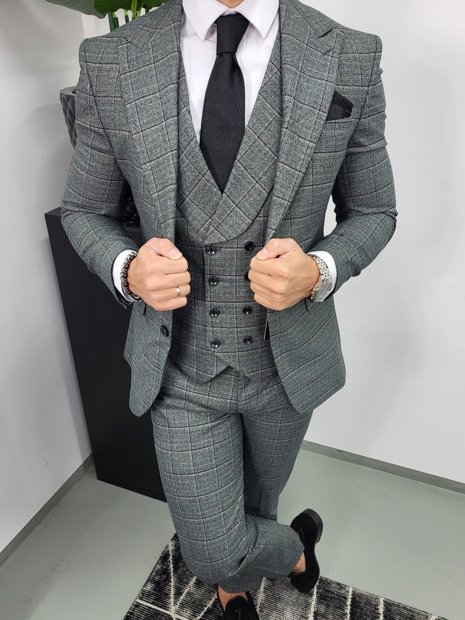 Allthemen Mens Suits 2 Stuk Slim Fit Trouwjurk Pak Twee Knoppen Zakelijke Pak Blazer Casual Jassen Broek, marineblauw, S Allthemen Mens Suits 2 Stuk Slim Fit Trouwjurk Pak Twee Knoppen Zakelijke Pak Blazer Casual Jassen Broek, marineblauw, S