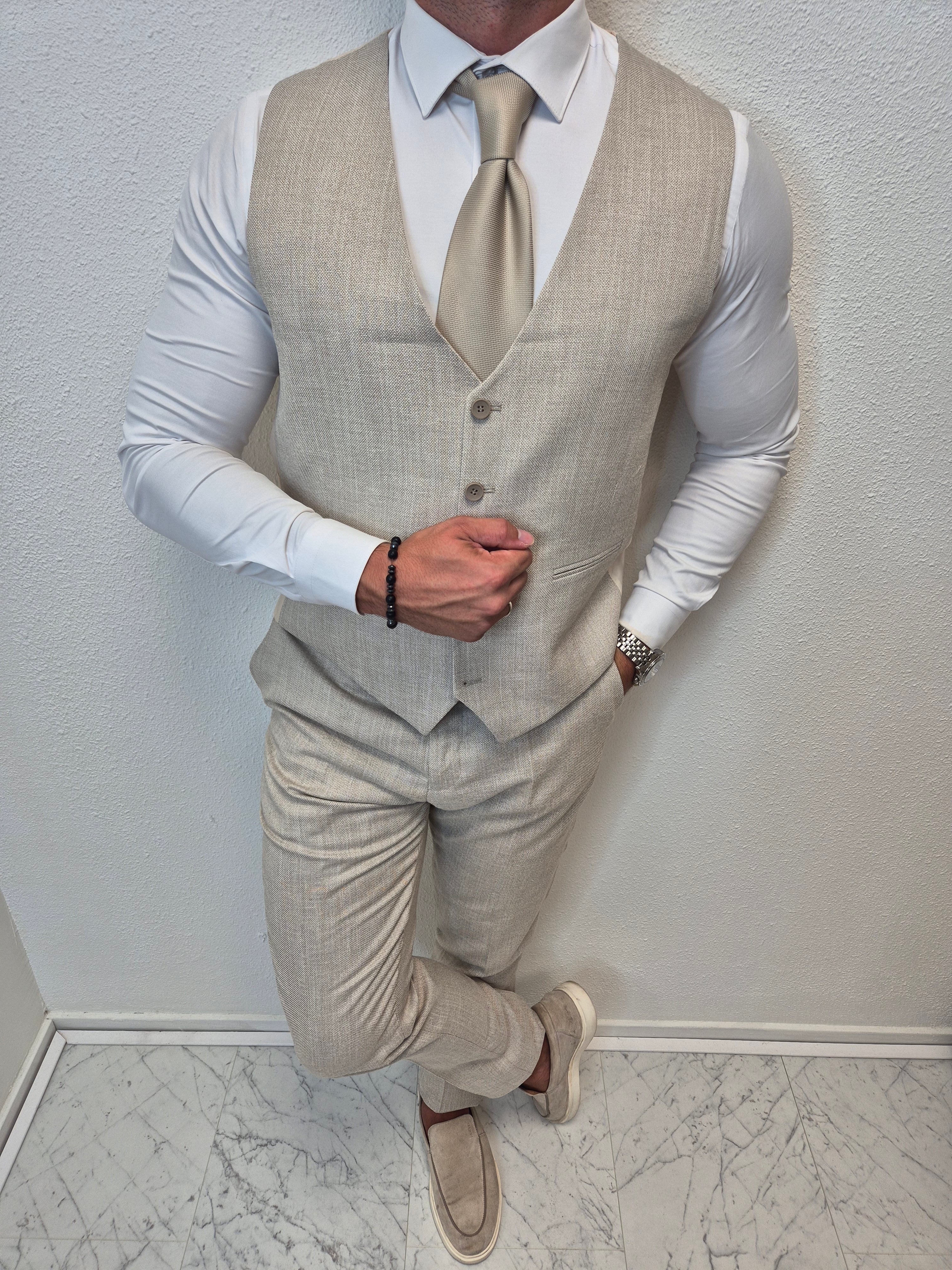 Capri Beige 3-delig Pak Patroon