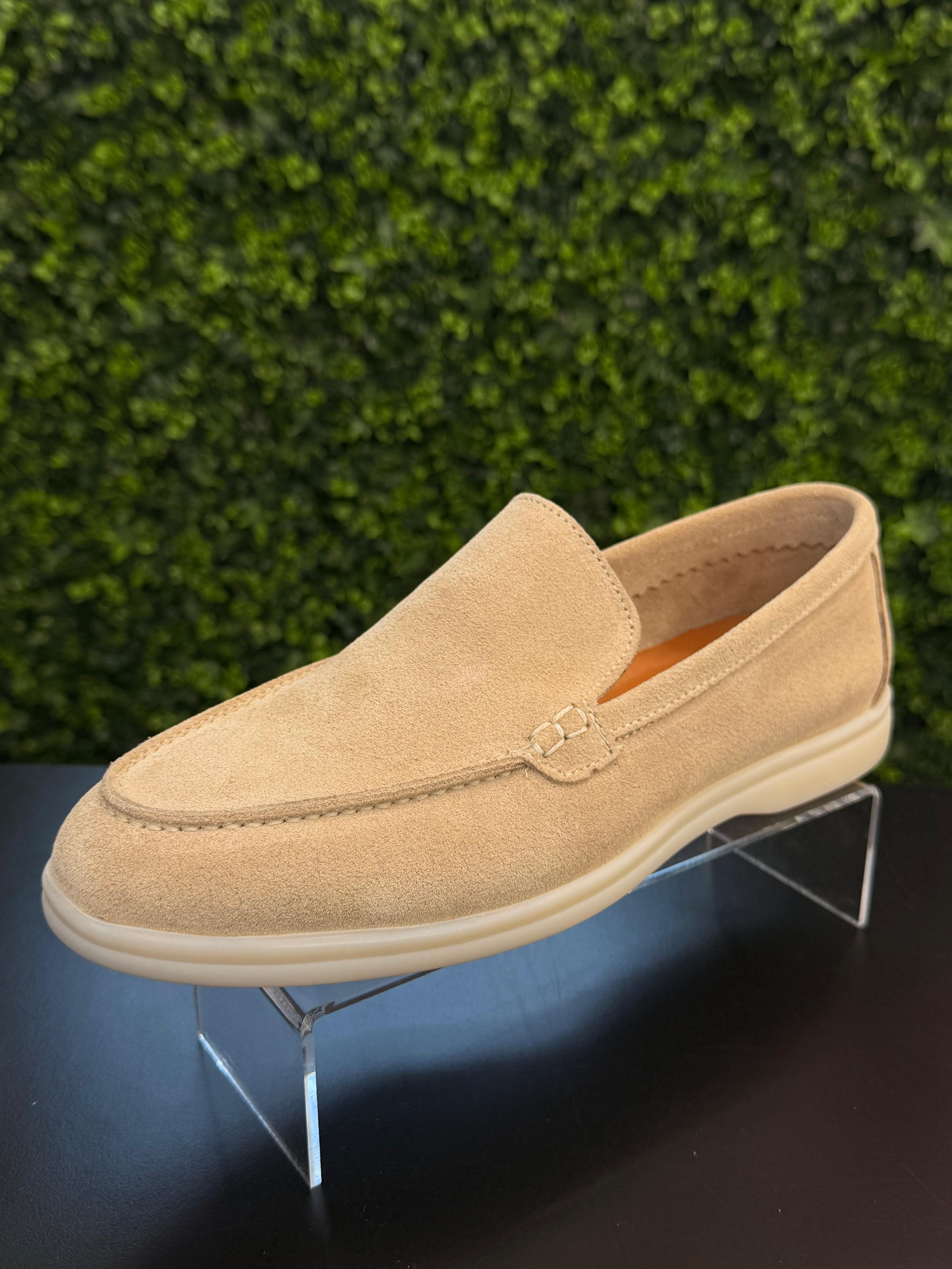 Ibiza Donker Beige Loafers - Instappers