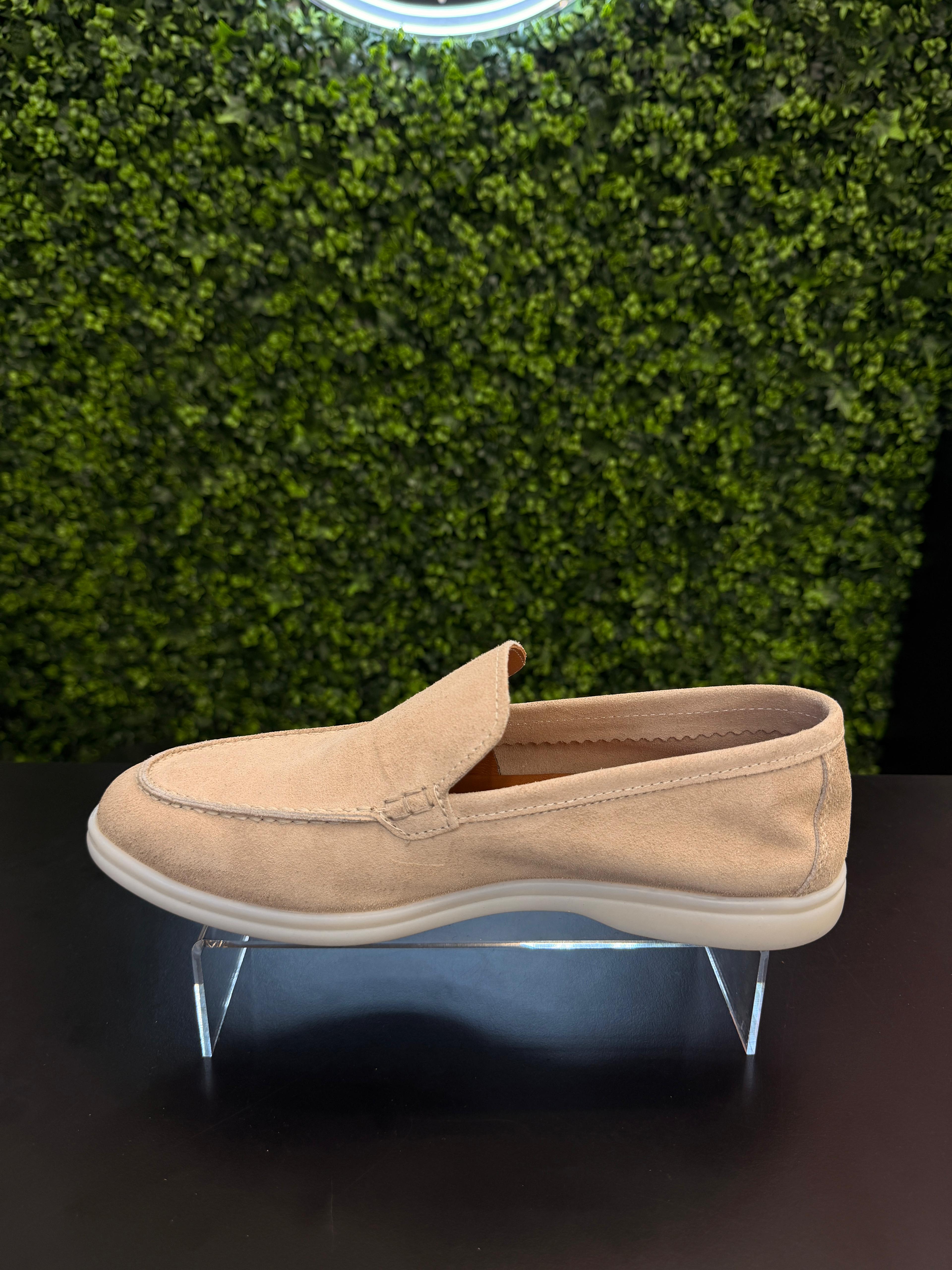 Ibiza Licht Beige Loafers - Instappers