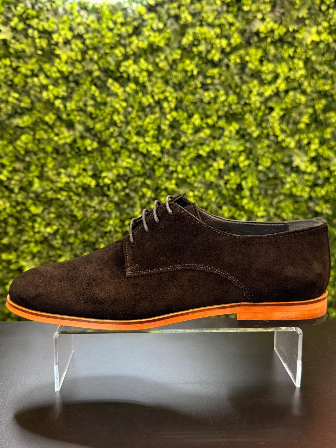 Oxford Zwart Suede Veterschoenen