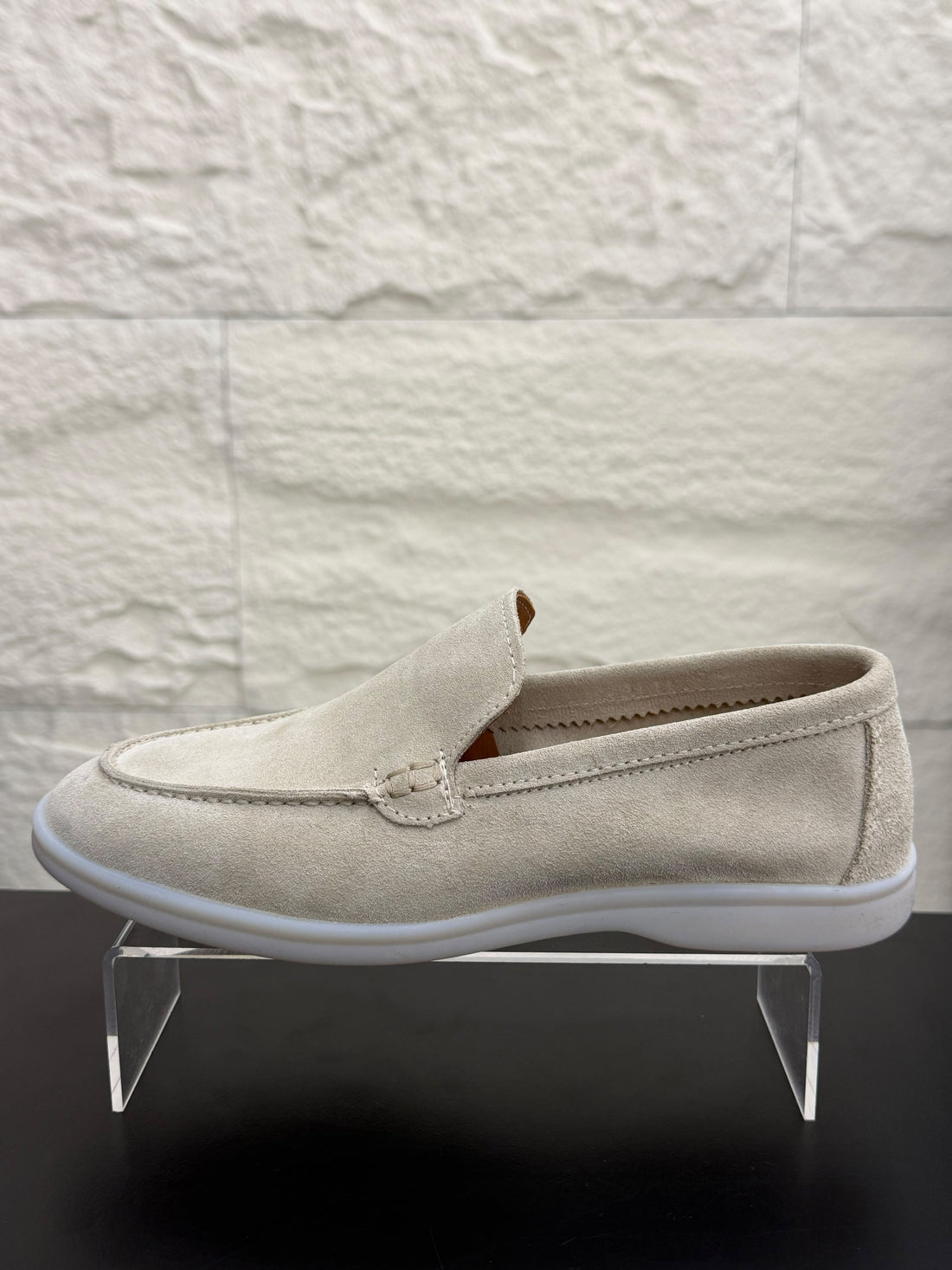 Ibiza Licht Beige Loafers - Instappers
