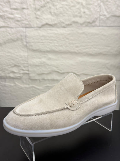 Ibiza Licht Beige Loafers - Instappers