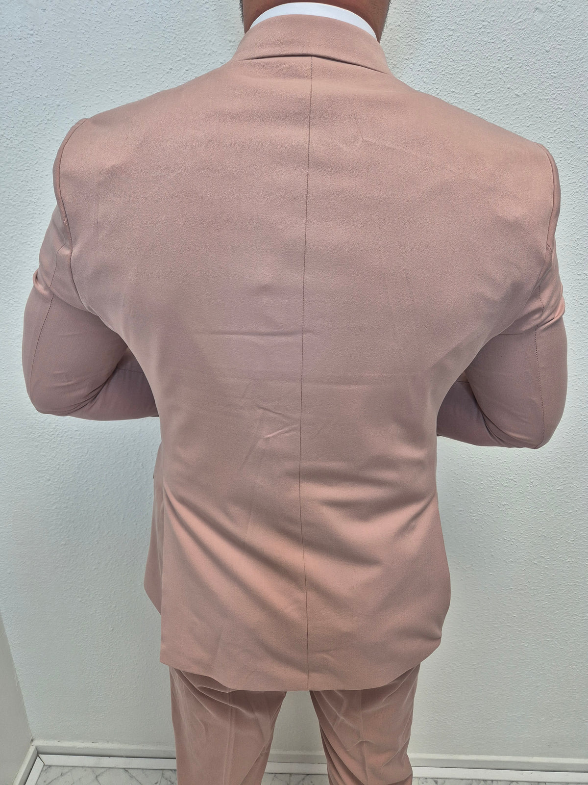 Modification Munion Pak Ibiza Oud Roze Heren 3-delig Pak Klassiek – DOLPIERRE