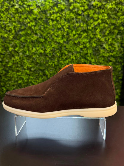 Mallorca Bruin Hoge Loafers